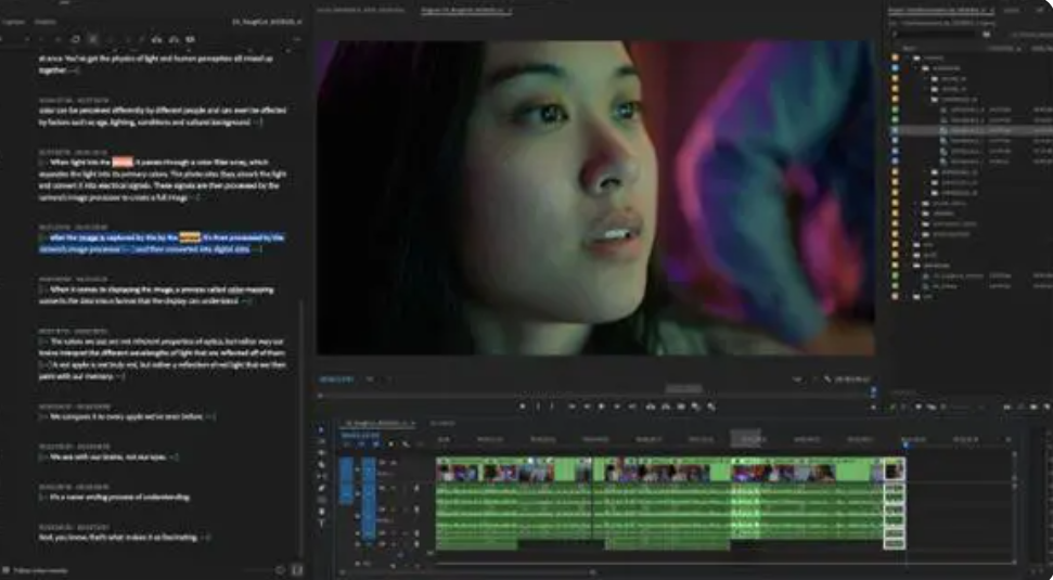 Adobe Premiere Pro推重磅AI升级：打字也能剪视频
